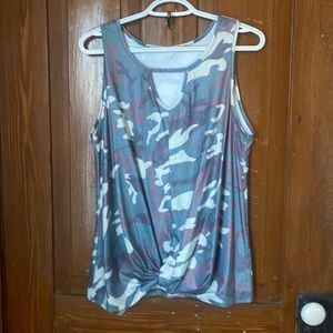 SHEIN camo tank top